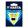 Kabel Varta 57945101401 Micro USB USB Typ C Schwarz