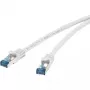 Netzwerkkabel Renkforce RF-4145295 15m Cat6a S/FTP Grau
