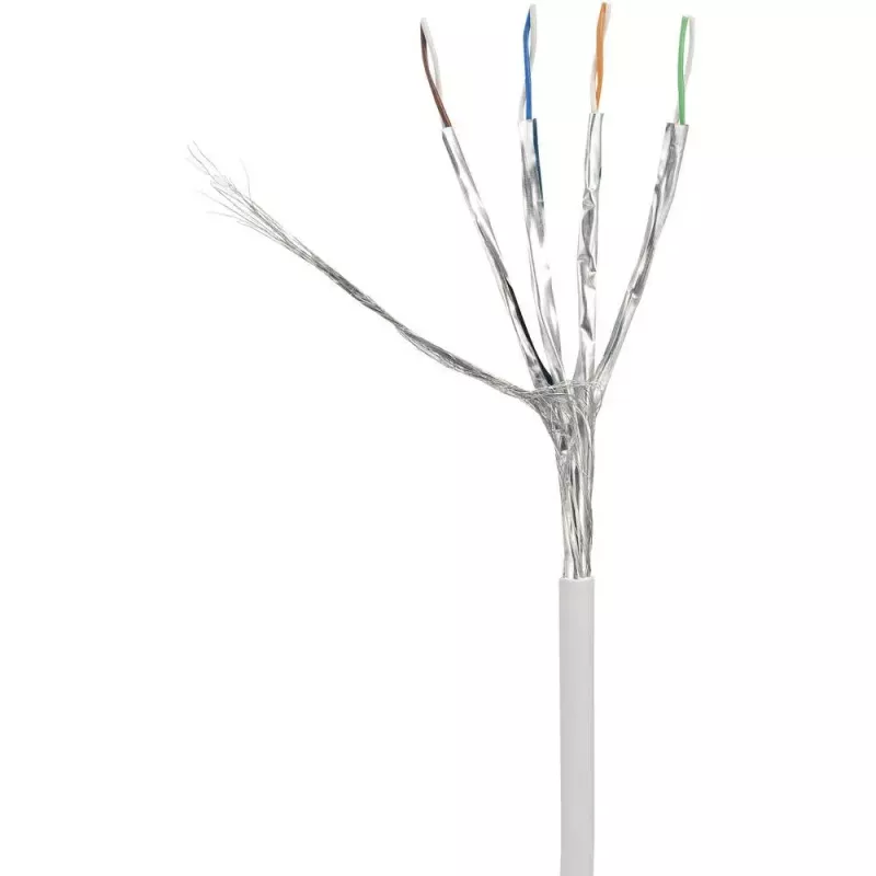Netzwerkkabel Renkforce RF-4149867 3m Cat6a S/FTP Grau