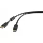 DisplayPort-Kabel Renkforce RF-4212201 1.8 m Schwarz