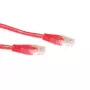 ACT Rot 15 Meter U/UTP CAT6A Patchkabel mit RJ45-Steckern
