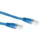 ACT Blaues 1,5-Meter-U/UTP-CAT6A-Patchkabel mit RJ45-Steckern