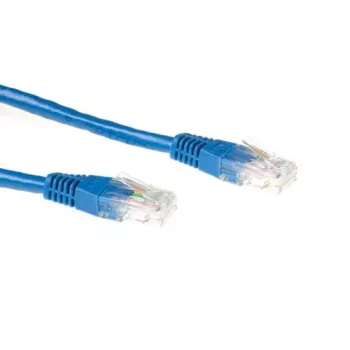 ACT Blue 7 Meter U/UTP CAT6A Patchkabel mit RJ45-Steckern