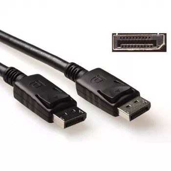 ACT 0,5 Meter DisplayPort-Kabel Stecker – Stecker, Strom-Pin 20 verbunden