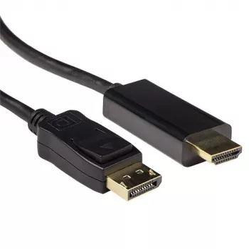 ACT Konvertierungskabel DisplayPort Stecker auf HDMI-A Stecker 0,50 m