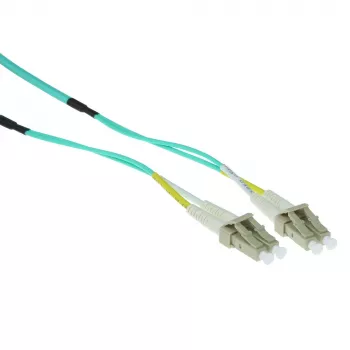 ACT 10 Meter Multimode 50/125 OM3 Duplex robustes Glasfaserkabel mit LC-Steckern