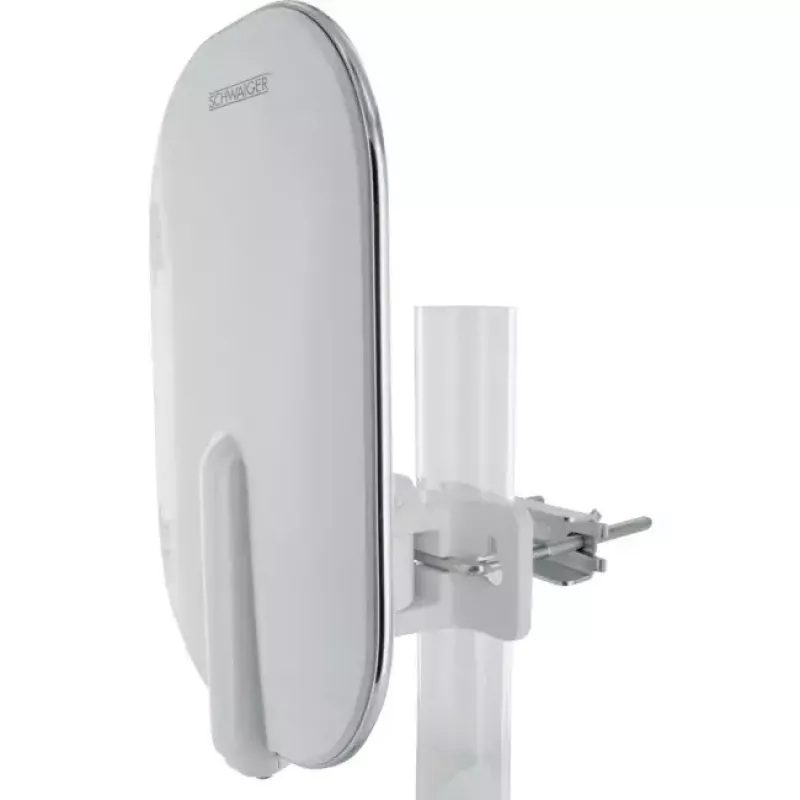 Außenantenne Schwaiger DTA4000 011 36 dB Weiß 8,5 m Kabel