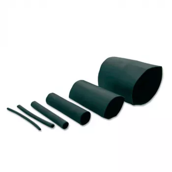 ACT Schrumpfschlauch Größe: Ø vor Schrumpfung 19,00 mm schwarz mm, Schrumpfschlauch, Schwarz, 122 cm, 1,9 cm, 1 Stück