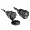 USB-Kabel DeLOCK 85719 2 m USB A Schwarz