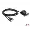 USB-Kabel DeLOCK 85719 2 m USB A Schwarz