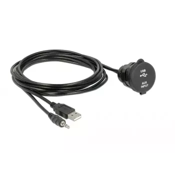 USB-Kabel DeLOCK 85719 2 m USB A Schwarz