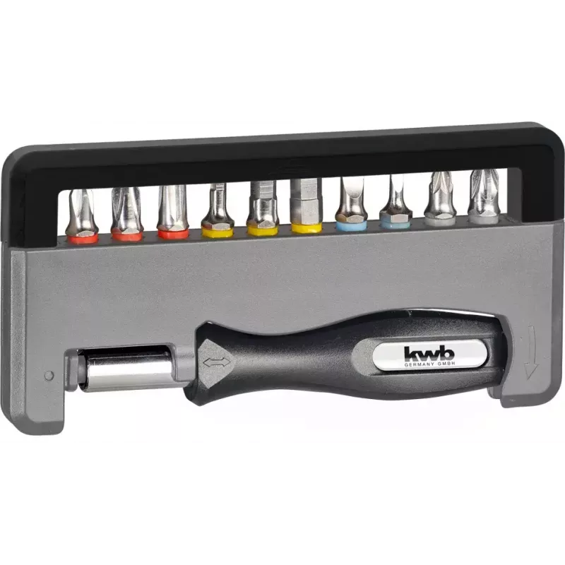Schraubendreher-Bitsatz KWB Industrial Steel Standard Handy Bit Box