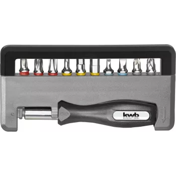 Schraubendreher-Bitsatz KWB Industrial Steel Standard Handy Bit Box
