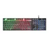 Trust GXT 835 Azor Tastatur Gaming USB Deutsch Schwarz