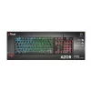 Trust GXT 835 Azor Tastatur Gaming USB Deutsch Schwarz