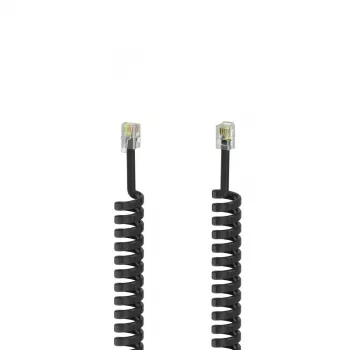 Hama 00201150 Telefonkabel 1,5 m Schwarz