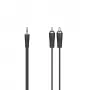 Hama 00205112 Audiokabel 5 m 3,5mm 2 x RCA Schwarz