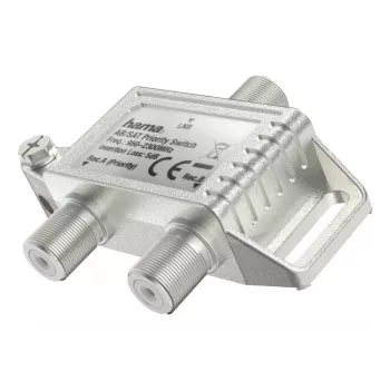 Hama 00205232 Kabel-Splitter/-Kombinierer Silber