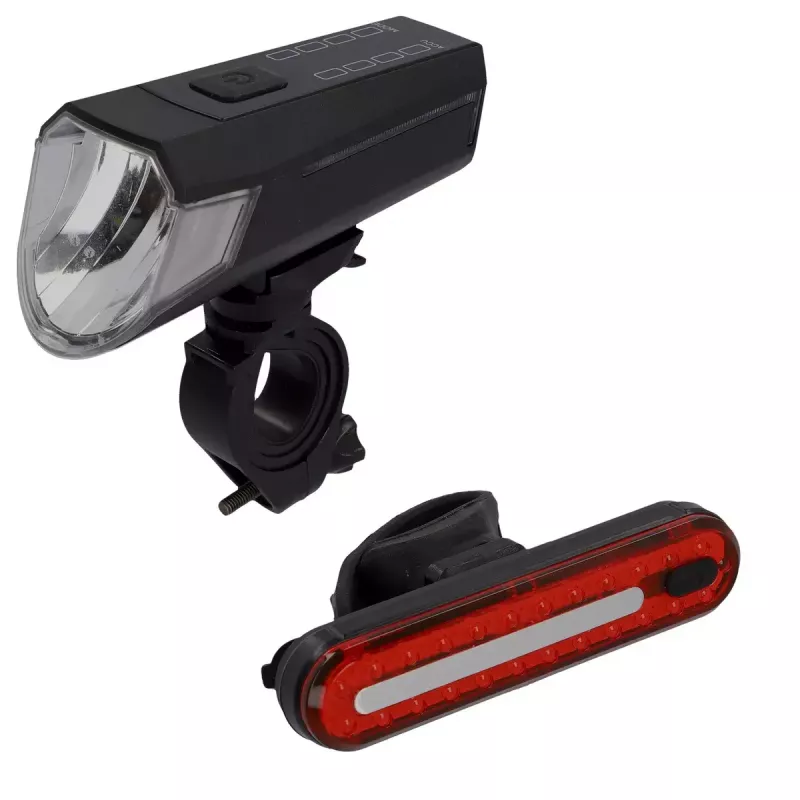 Fahrradbeleuchtungsset FISCHER E-Bikes 50647 LED 80 lm IP44
