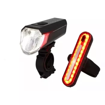 Fahrradbeleuchtungsset FISCHER E-Bikes 50647 LED 80 lm IP44
