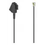 Hama 00300045 Telefonkabel 3 m Schwarz
