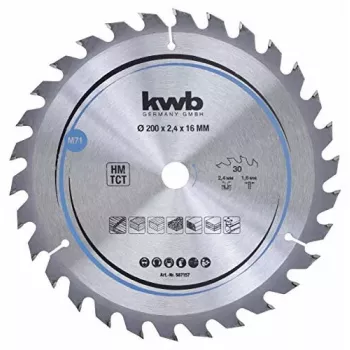 Kreissägeblatt KWB 587157 Hartmetallbestückt 1 Stk.