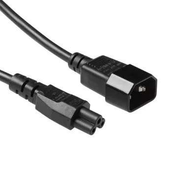 Netzkabel ACT AK5252 0,25 m IEC C14 auf IEC C5 250 V 2,5 A