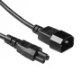 Netzkabel ACT AK5252 0,25 m IEC C14 auf IEC C5 250 V 2,5 A