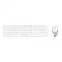 Rapoo 9850M Tastatur Maus enthalten Home RF Wireless Bluetooth QWERTZ Deutsch Weiß