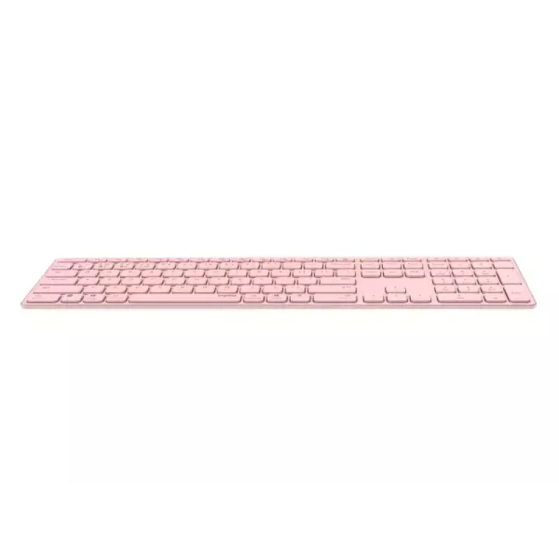 Rapoo E9800M Tastatur Wireless Bluetooth QWERTZ German Pink