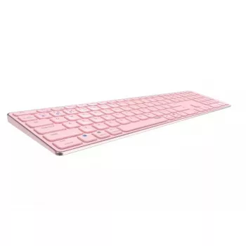Rapoo E9800M Tastatur Wireless Bluetooth QWERTZ German Pink
