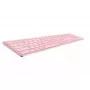 Rapoo E9800M Tastatur Wireless Bluetooth QWERTZ German Pink