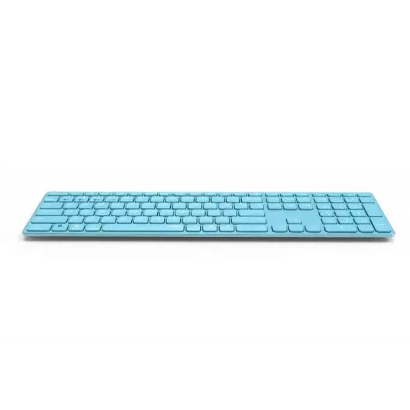 Rapoo E9800M Tastatur Home RF Wireless Bluetooth QWERTZ Deutsch Blau