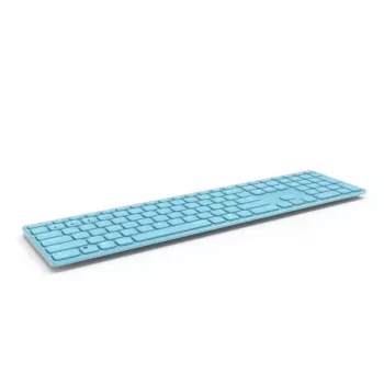 Rapoo E9800M Tastatur Home RF Wireless Bluetooth QWERTZ Deutsch Blau
