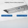 ACT Blau 2 Meter LSZH S/FTP CAT6A MPTL Verlängerungskabel mit rastnasenschutz RJ45-Steckern