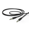 Audio-Kabel Hama Flexi-schlank 1,5 m 3,5 mm Stecker auf Stecker Schwarz