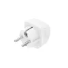 Hama 00223458 Steckdosenadapter Typ E/F Hybrid Typ B Weiß