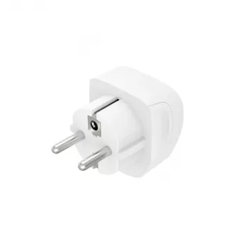 Hama 00223458 Steckdosenadapter Typ E/F Hybrid Typ B Weiß