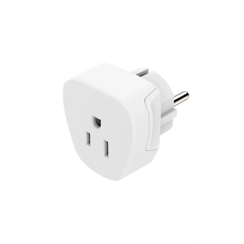 Hama 00223458 Steckdosenadapter Typ E/F Hybrid Typ B Weiß