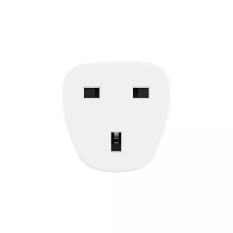 Hama 00223459 Netzstecker-Adapter Typ E/F Hybrid Typ G (UK) Weiß