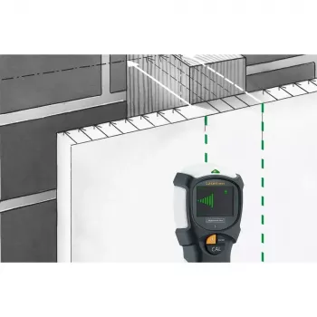 Laserliner MultiScanner Plus digitaler Multidetektor Eisenmetall Stromführendes Kabel Metall Nichteisenmetall Holz
