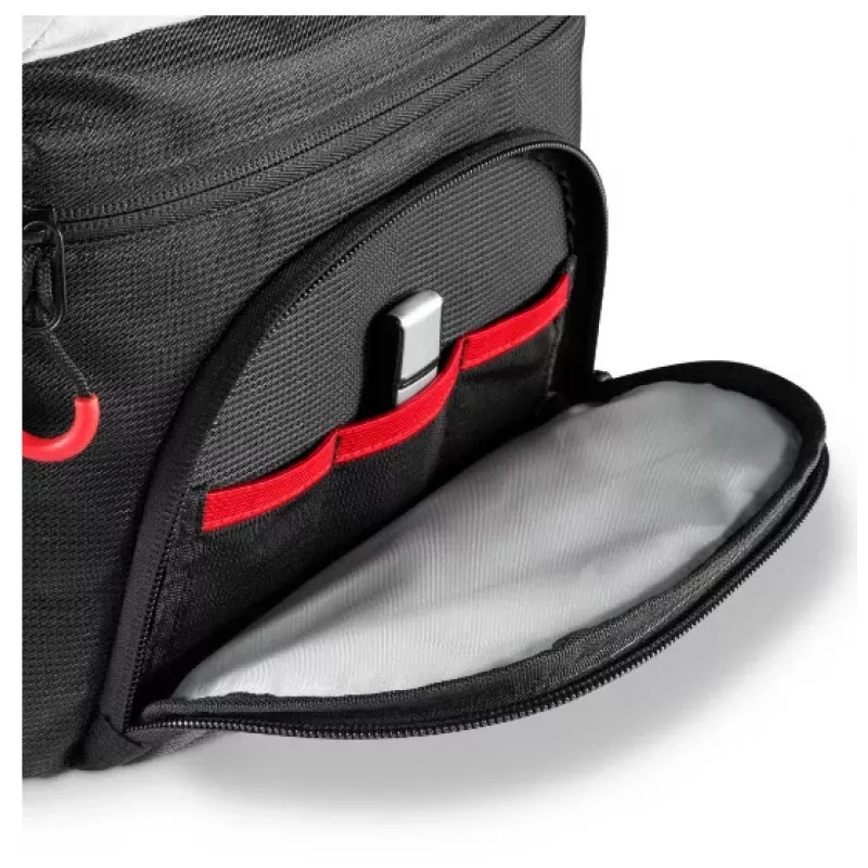 Hama Phoenix Schultertasche Schwarz