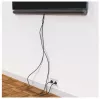Hama 00220992 Kabelkanal Universal Kabelorganisator Schwarz 1 Stück