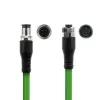 ACT Industrial 1,50 Meter Sensorkabel M12D 4-polig Stecker auf M12D 4-polig Buchse, Superflex Xtreme TPE-Kabel, geschirmt