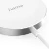 Hama MagCharge FC15 Mobiltelefon, Smartphone Weiß USB Kabelloses Laden Schnellladung Innenbereich
