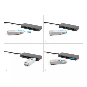 Port-Blocker DeLOCK 20951 10 Port-Blocker DisplayPort-Buchse blau