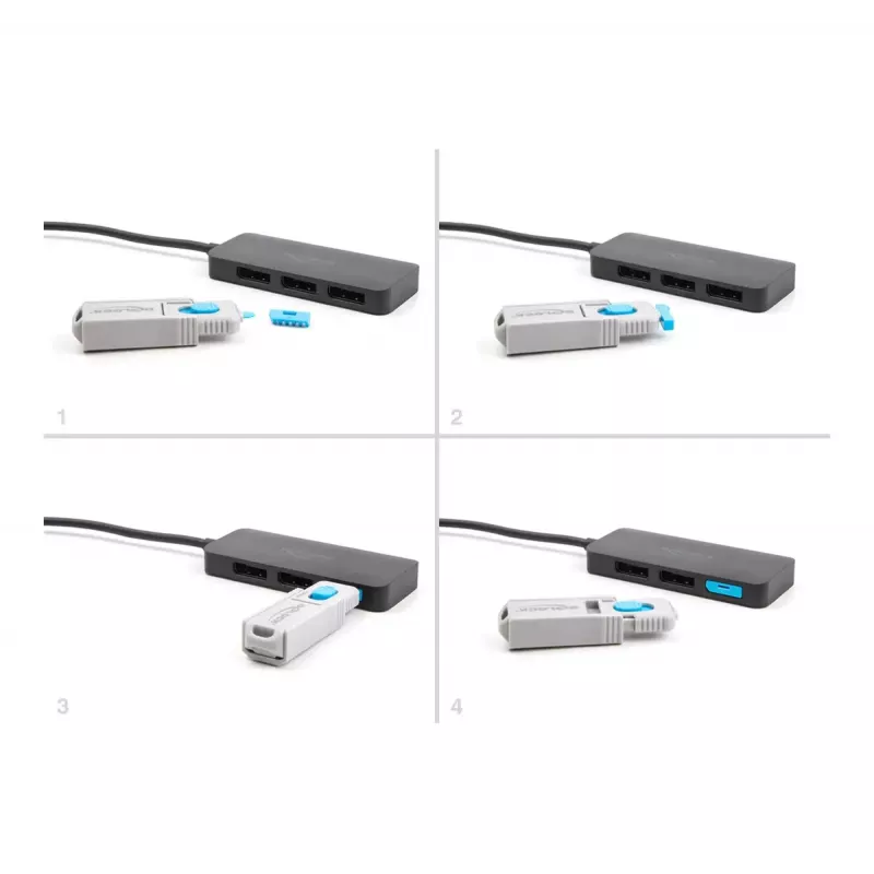 Port-Blocker DeLOCK 20951 10 Port-Blocker DisplayPort-Buchse blau