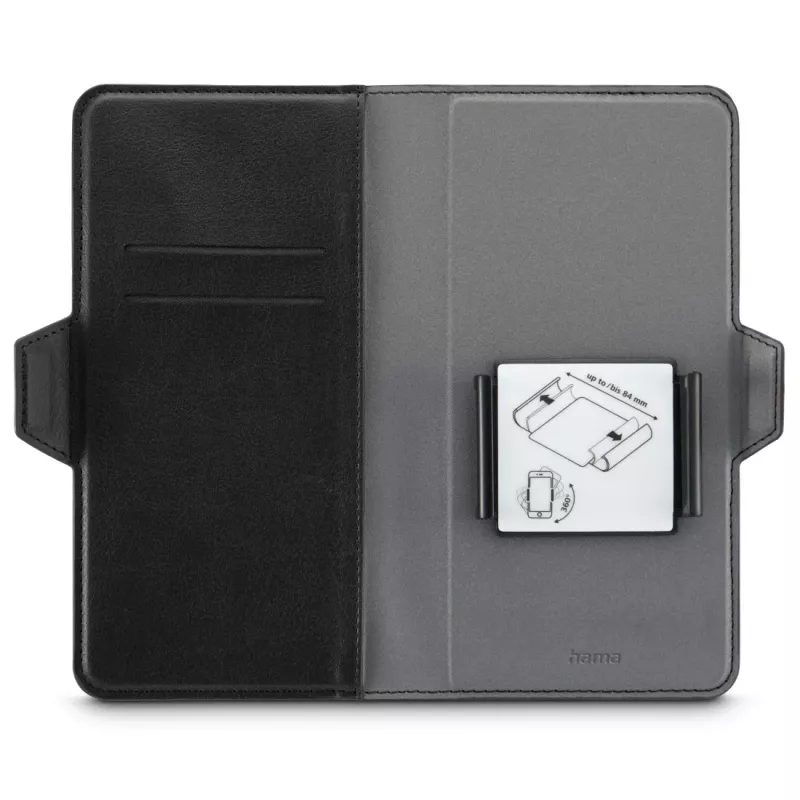 Hama 00118894 Handyhülle 17 cm (6,7 Zoll) Folio Schwarz