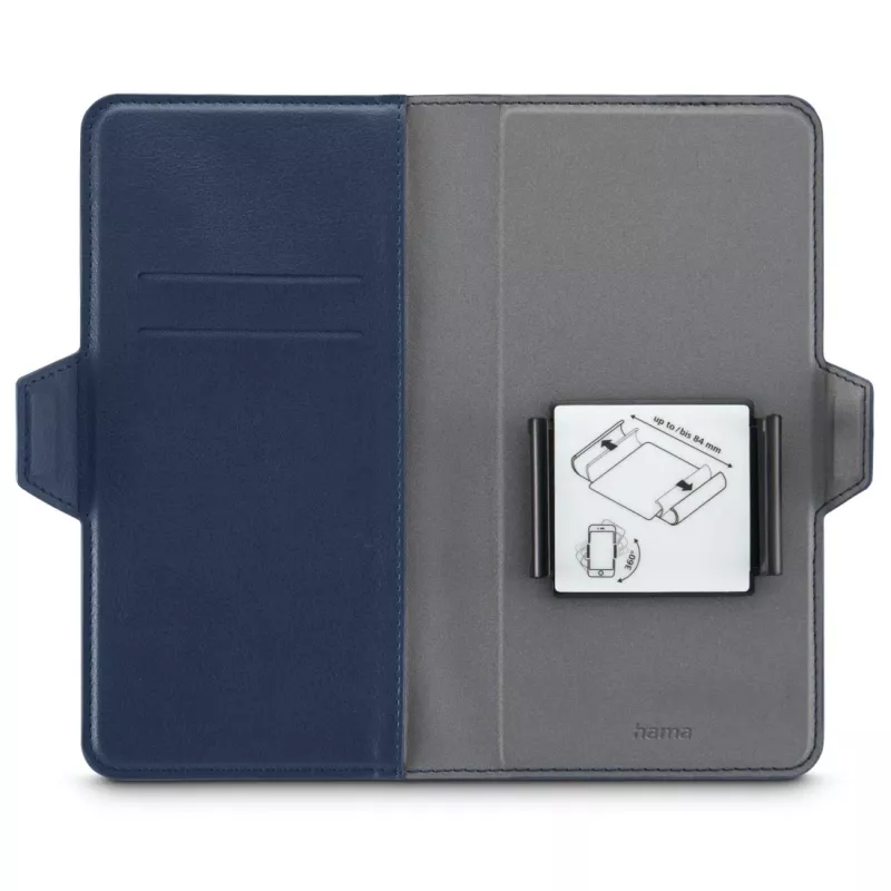 Hama 00118894 Handyhülle 17 cm (6,7 Zoll) Folio Blau