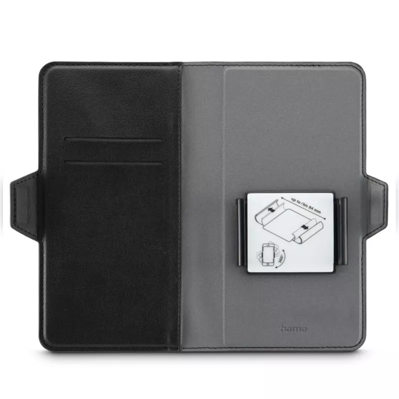 Hama 00118895 Handyhülle 15,5 cm (6,1 Zoll) Folio Schwarz